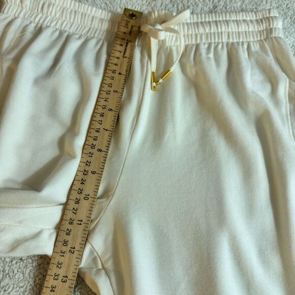 Alala Fleece off Duty Sweatpants Womens Sz M Bone Pull on Drawstring Fleece New - Picture 8 of 16